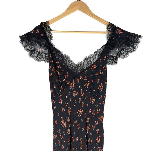 Rumored Frontier Maxi Dress Spanish Poppy Size Small - Picture 4 of 12